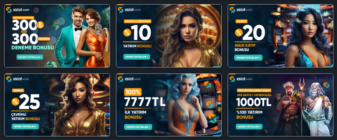 Xslot Bonusları