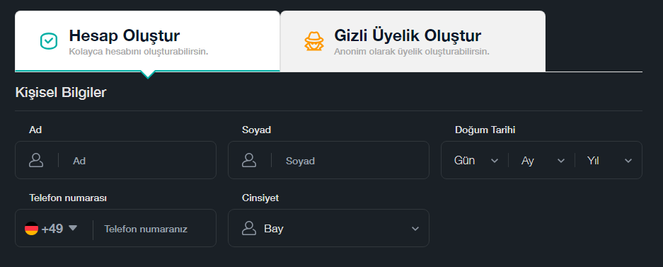 xslot üyelik